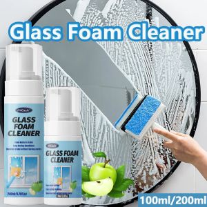 Bathroom Glass Foam Cleaner All-Purpose Shower Limescale Remover Suitable for Household Bathroom Glass Glass Polish