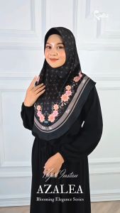 Hijab Instan Sublim Printing AZALEA Bahan Jersey Korea RA