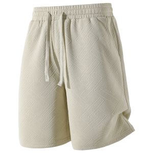 Jeanswest | Summer Breathable Textured Casual Sport Shorts Men