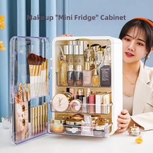 ZIYINGCHA | Dust-Proof Luxury Makeup Storage Box