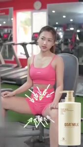Goat milk Body Wash to whiten body Shower Gel 800ml/box Long-lasting Fragrance Moisturizing Niacinamide Body Wash whiten skin