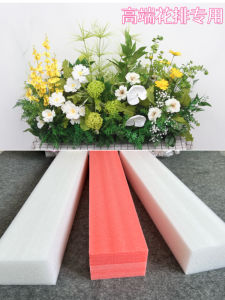 Bảng Bọt Cưới Bảng Hoa Dẫn Đường Bảng Hoa Lụa Giả Bảng Cotton Polyester Độ Dày Cao Bảng Hoa Lụa Giả Màu Trắng Đỏ