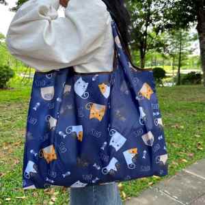XIXIANGZI | Large Capacity Foldable Eco-friendly Shopping Bag Canvas