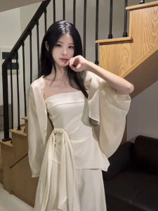 CHANGTONG | Elegant French Style Two-Piece Outfit Set