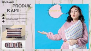 1 SET Sarung bantal/guling dewasa motif modern&minimalis LP