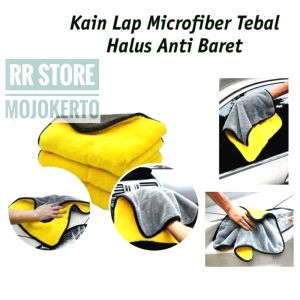 Lap MobilMotordll Kain Microfiber Lembut Tebal Anti Lecet Serbaguna Ukuran 30x30