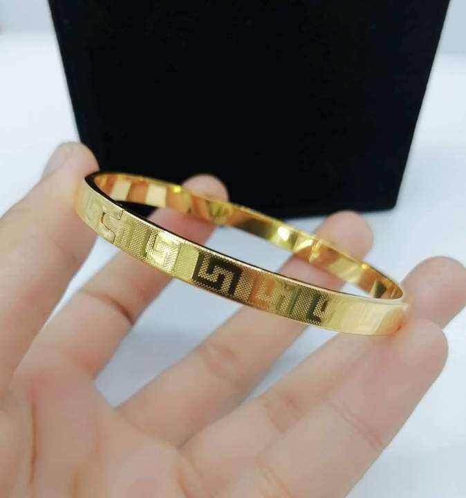 10k Gold F n i C t r Bangle Unisex Lazada PH