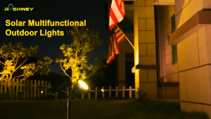 36 LED Solar Spot Lights Outdoor Spotlight 18 LED Waterproof Landscape Spotlight for Garden Lawn Backyard Patio Porch Wall Deck Garage