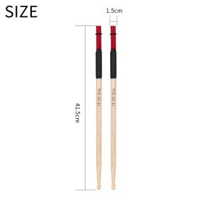 IRIN | Dùi Trống IRIN Maple Kèm Chổi Trống Nylon Phụ Kiện Bộ Gõ Chuyên Nghiệp Đa Năng Dành Cho Nhạc Sĩ