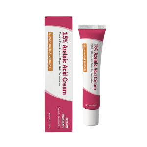 15% Azelaic Acid Cream Acne Treatment Pore Remover Sensitive Skin Barrier Repair Nicotinamide Vitamin C Blackhead Remover Cream