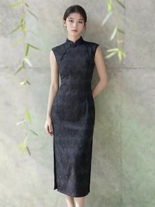 Retro National Style Slimming Summer Dress