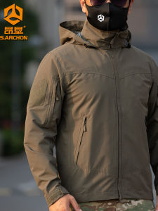 ANGKEN | Soft Shell Windproof Breathable Jacket Men