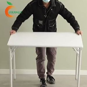 DTG โต๊ะคอมพิวเตอร์ โต๊ะพับ โต๊ะหนังสือ โต๊ะเขียนหนังสือ โต๊ะจัดเลี้ยงขาหลังกลางแจ้ง Foldable Computer Desk Folding