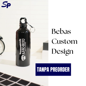 Botol Minum Sport 500ml Botol Sport Aluminium Custom Grafir Botol Sepeda