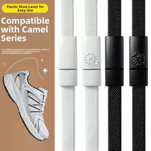 No Tie Adjustable Magnetic Snap Lock Shoe Lace Thick