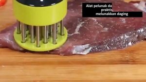 Alat Pelunak Pelembut Pengempuk Daging Pencacah Manual Meat Tenderizer