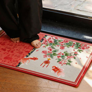 ZHIXIAO | Retro Chinese Style Non-slip & Durable Door Mat