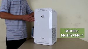 Máy lọc không khí Daikin MC40UVM6-7 | Máy lọc khí MC40UVM6 màu trắng trang nhã phù hợp phòng 31m2 | Chính hãng bảo hành 12 tháng