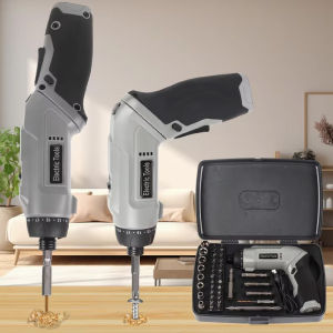 Bộ Tua Vít Điện Không Dây Mô-men Xoắn Cao 7N.m Với Đèn LED Sạc Type-C 41 Phụ Kiện Trong 1 Dùng Cho Việc Sửa Chữa Nhà Cửa