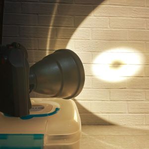 LUBY Senter Kepala Zoom 50W 50 WATT L-2905 Super Terang Battery Lithium Head Lamp BAGUS KUALITAS TERBAIK