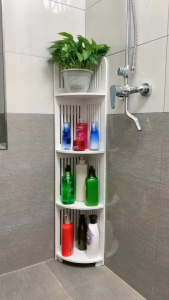 Kệ góc tường nhà tắm tối ưu không gian nhiều kích thước kệ giá đa năng đựng mỹ phẩm đồ dùng chống nước tuyệt đối