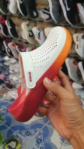 รองเทาหัวโตพื้นทูทูน Crocs Literide Clog รองเท้าแตะผช รองเท้าแตะผญ รองเท้าครอส์