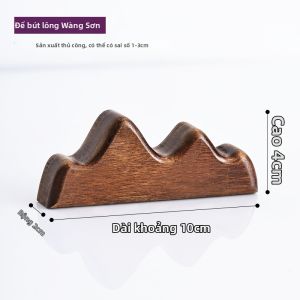 YILI | Bộ Đồ Văn Phòng Bút Thư Pháp Gỗ Đế Chữ Sáng Tạo