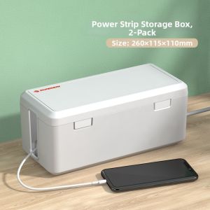 EUDEMON | Childproof Socket Cover Dustproof Storage Box Baby Plug Protector Cap Child Safety Electrical Outlet Cover For Toddler Protection