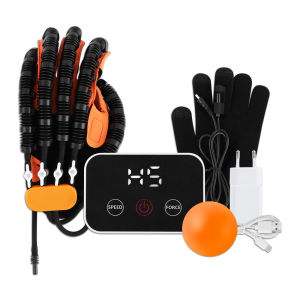 Suolaer Mirroring Stroke Rehabilitation Robot Gloves 5 Fingers Hand Hemiplegia Cerebral Infarction Training Equipment Finger Exerciser