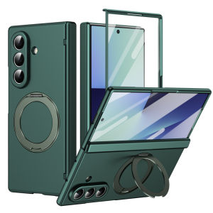 CHUBAN | For Samsung Galaxy Z Fold 8 Ultra 7 6 5 Case With Stand & Hinge Protection & Screen Protector Hard Magnetic Mobile Phones Covers