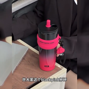 Star+ 710ml Thermos Cup WIth Straw 316L Stainless Steel Ceramic Liner Insulation Cold and Hot Mug Gradient Series