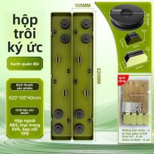 CHUANZE | Hộp Đựng Phao Câu Cá Đa Năng 2-trong-1 Dung Lượng Lớn Được Củng Cố
