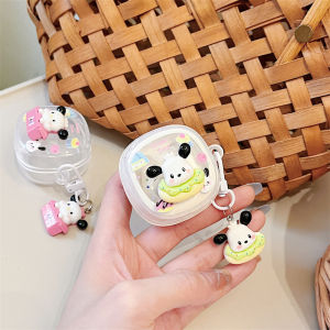 Cute Pochacco Dog Bluetooth Protective Shell Transparent Soft Case for Bets WM01 WM02 plus Earphone Cover Couple Stylish Design
