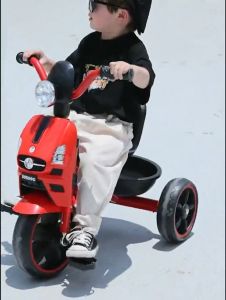 Childrens Ride ons motorcycle style motorbike lightweight pedal bicycle with music for boys and girls bike