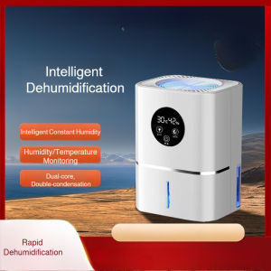 Portable Dehumidifier Bedroom Air Dehumidifier Moisture Absorption Eliminate Damp Mold Indoor Dry Room for Home Office and RV