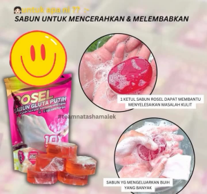 ROSEL SABUN GLUTA PUTIH - WHITENING POWDER