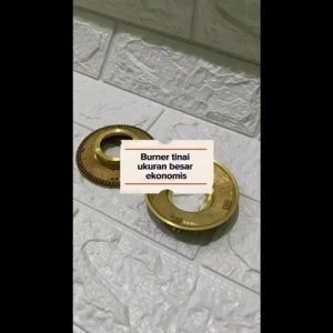 Burner Kuningan Kompor Gas Rinnai Besar diameter 83 mm kualitas Ekonomi Murah Ring Kuningan Rinnai