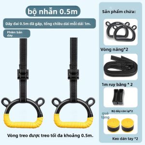 FABX | Thanh Tập Pull-up cho Trẻ Em và Người Lớn Dụng Cụ Tập Kéo Trong Nhà
