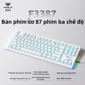 AULA | Bàn Phím Cơ Đa Năng Hỗ Trợ Thay Thế Nhanh
