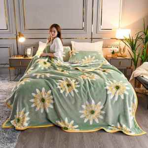 Multi-purpose Blanket Milk Velvet Coral Flannel