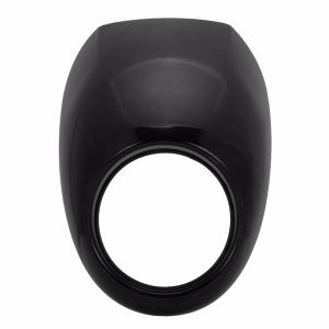 Motorcycle Black Headlight Grill Fairing Cover ABS Plastic Windshield For 883 1200 Front Fork Mount Dyna Sportster XLCH