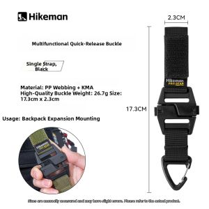 HIKEMAN | Quick Release Portable Backpack Mount Hook Accessory