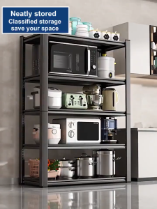 Metal Rack 3/4/5Layer Steel Rack Boltless Rack Goods Storage Shelf Heavy Duty Stainless Adjustable Rack#HJ02#HJ03#HJ06
