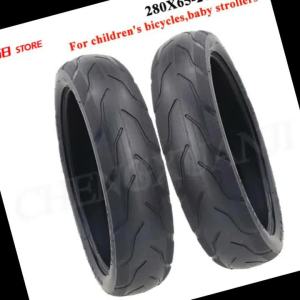 280X45-203 280x65-203 Tyres for Baby Stroller Accessories Thickened Tires ChildrensTricycle Trolley Pneumatic Tyres 280*65-203