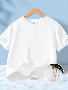 JKIDS | Three Protection Children T-Shirts White Cotton