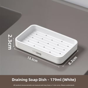Citylong | Drying With Lid Soap Box Bathroom Organizer