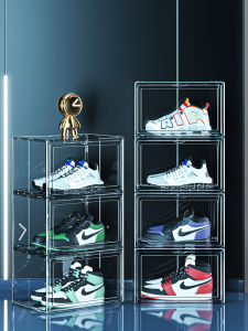 AMU·PIGGY | Transparent Space-saving Anti-oxidation Shoe Box 20pcs