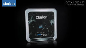 CLARION (FREE PLUG AND PLAY CABLE +USB +TUNING CABLE )DTX1001T 6 CHANNEL CAR DSP 4 CHANNEL AMPLIFIER 24-bit HIRES HD