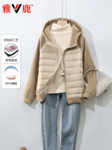 Yaloo Lightweight Padded Jacket 2025 Autumn Winter New Style Loose Fit Windproof Warm Cold Resistant Hooded Coat for Men And Women