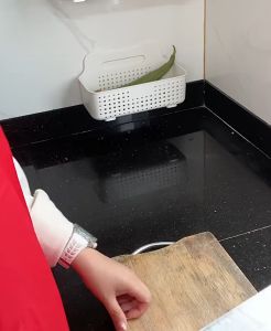 Super Bear Home ตะกร้าวางของติดผนัง ชั้นวางของ พลาสติก ตะกร้าล้างผัก